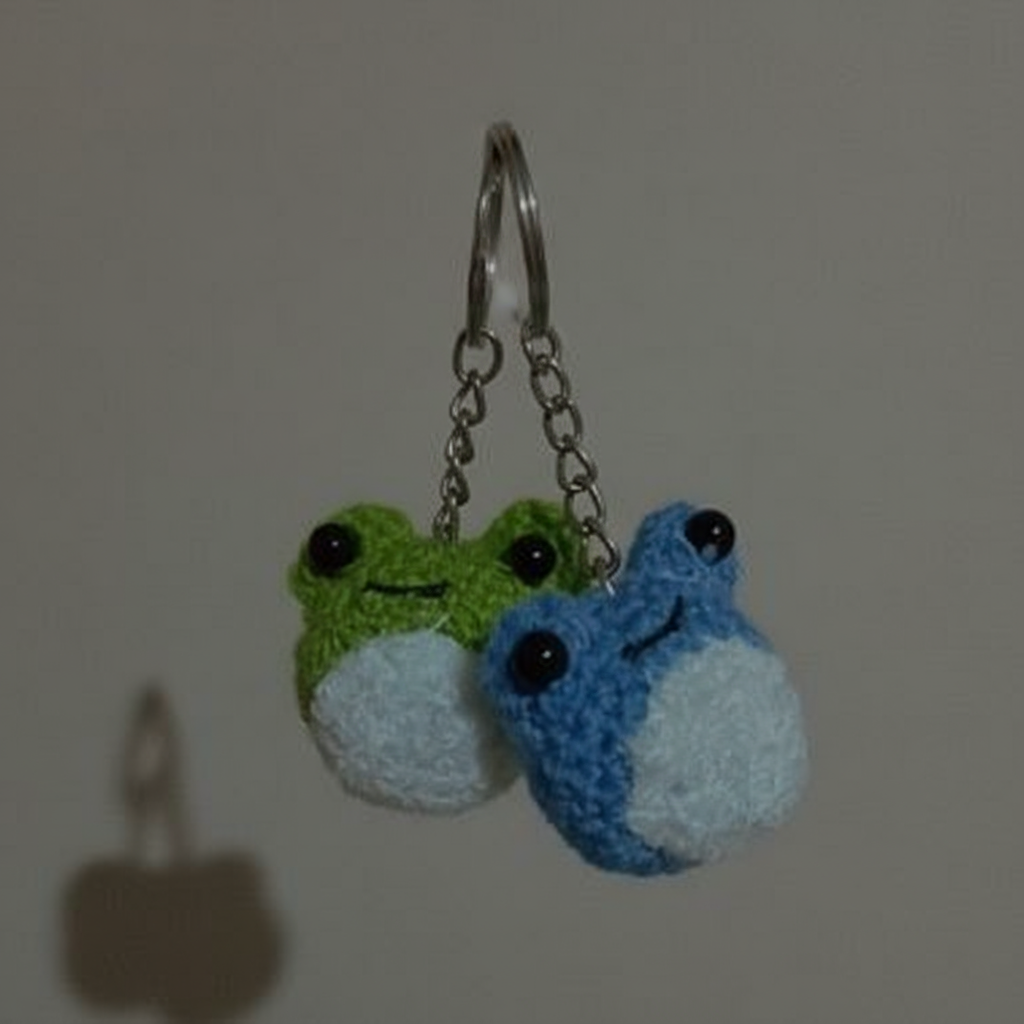 Froggy Friends Keychain