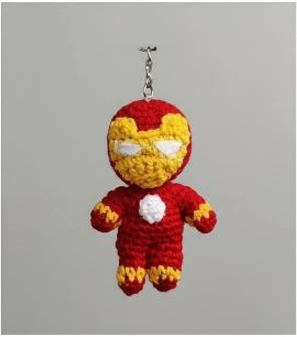 Iron Hero Keychain